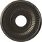 Ekena Millwork Berkshire PVC Ceiling Medallion (Canopies up to 5 3/4"), 13"OD x 3 1/2"ID x 3/4"P, Metallic Charcoal CMP13BECCH - alternate 1